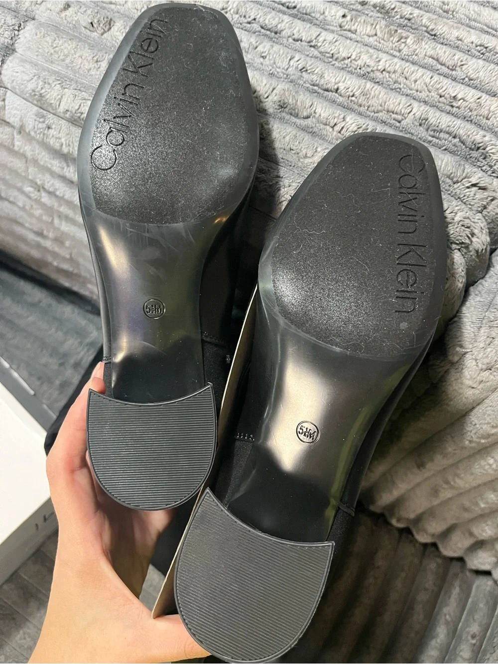 Calvin Klein Black Over-the-Knee Boots